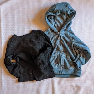 18months Long Sleeve and Zip Hoodie